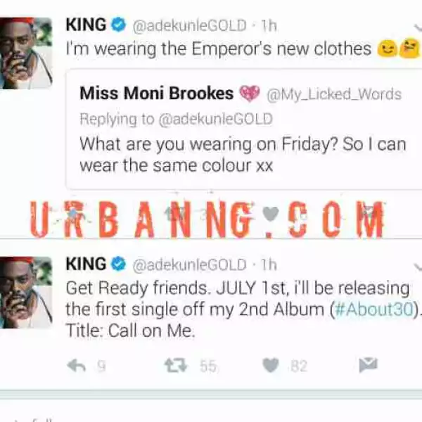 Nigeria Highlife King ‘Adekunle Gold’ Set To Release First Single Off Second Album | See Tweet